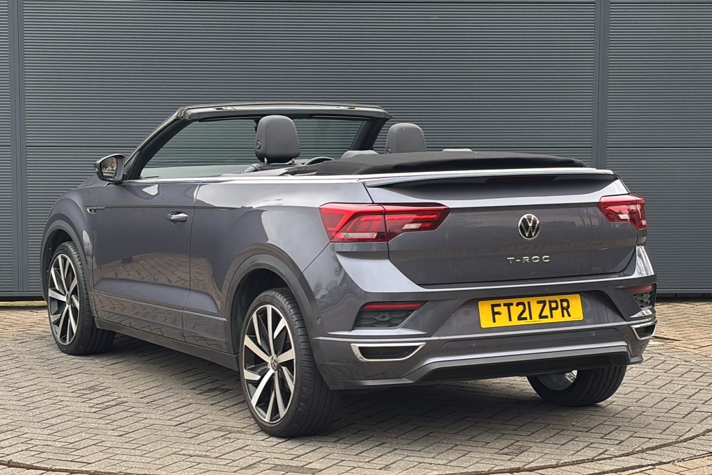 Volkswagen T-Roc 1.5 Tsi R-line Dsg 150 Ps FT21ZPR Grey #3