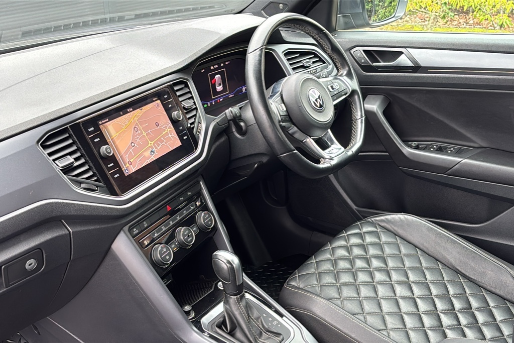 Volkswagen T-Roc 1.5 Tsi R-line Dsg 150 Ps FT21ZPR Grey #2