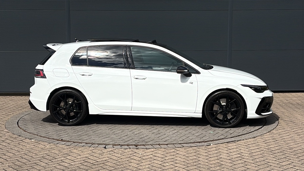 Volkswagen Golf 2.0 Tsi 333 R Black Edition 4Motion Dsg 333 P KM75TRZ White #4
