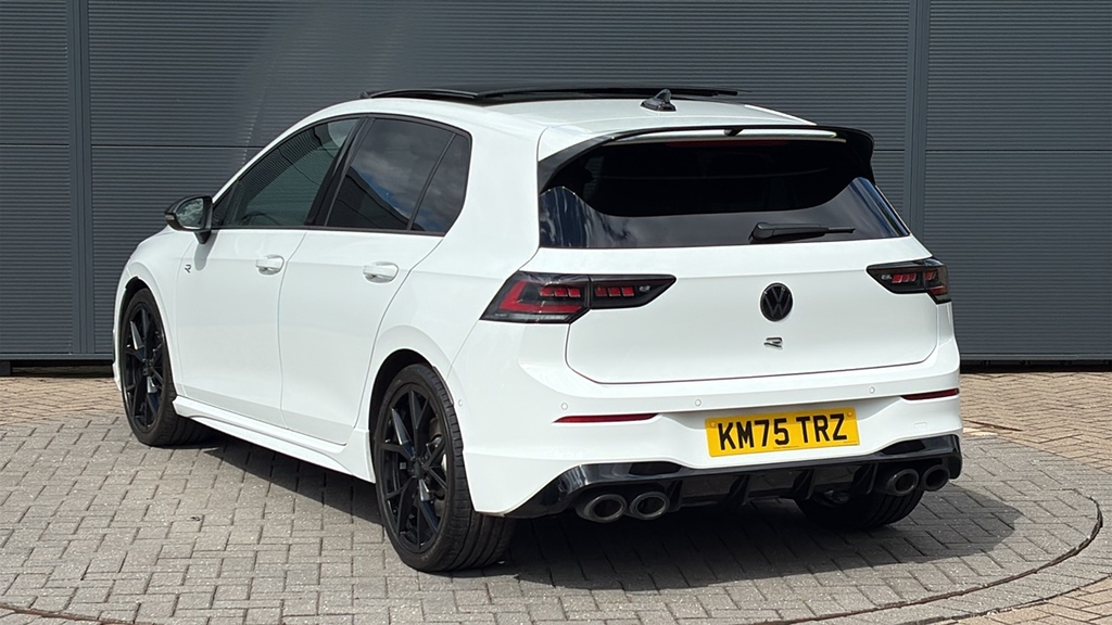 Volkswagen Golf 2.0 Tsi 333 R Black Edition 4Motion Dsg 333 P KM75TRZ White #3