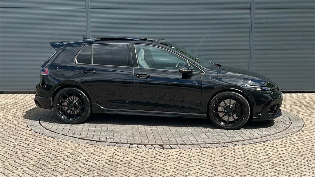 Volkswagen Golf 2.0 Tsi 333 R Black Edition 4Motion Dsg 333 P FL75HCU Black #4