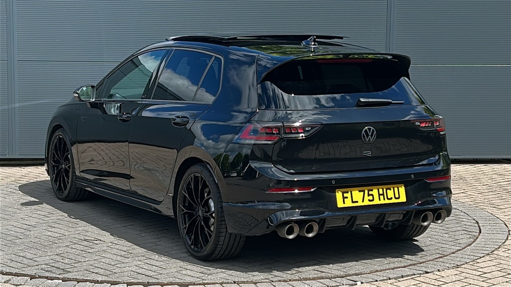 Volkswagen Golf 2.0 Tsi 333 R Black Edition 4Motion Dsg 333 P FL75HCU Black #3