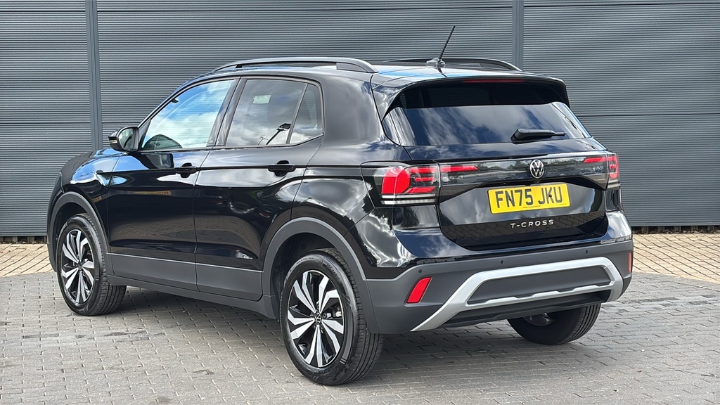 Volkswagen T-Cross 1.0 Tsi 115 Match 115 Ps FN75JKU Black #3