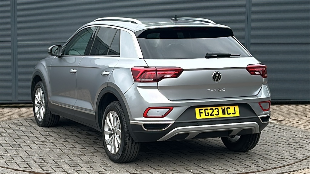 Volkswagen T-Roc 1.5 Tsi Style 150 Ps FG23WCJ Silver #3