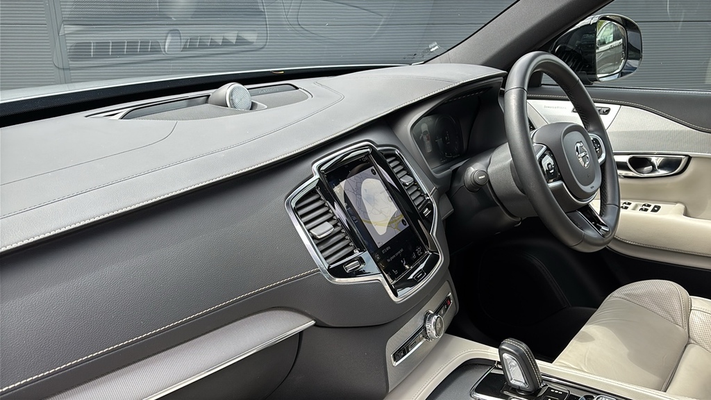 Volvo XC90 2.0 T8 Recharge Phev R Design Awd 390 Ps KJ21PUH Silver #2