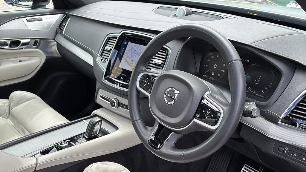 Volvo XC90 2.0 T8 Recharge Phev R Design Awd 390 Ps KJ21PUH Silver #6