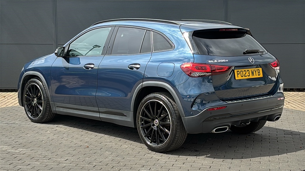 Mercedes-Benz GLA Class Gla 200D Amg Line Premium Plus Night Ed PO23WYB Blue #3