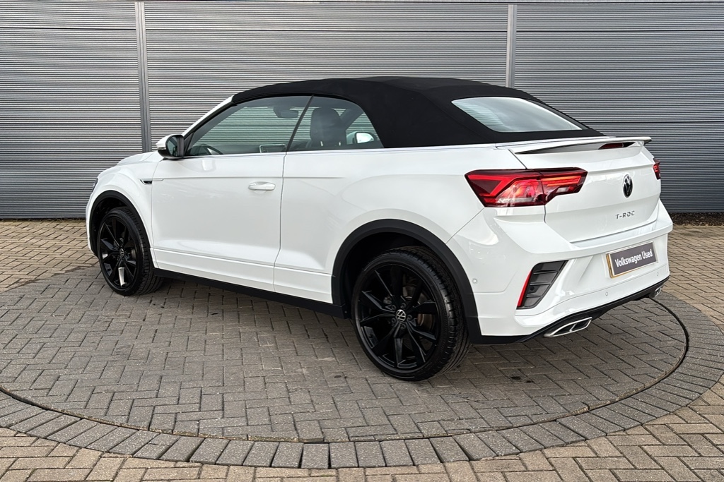 Volkswagen T-Roc 1.5 Tsi R-line 150 Ps NV23GYO White #3