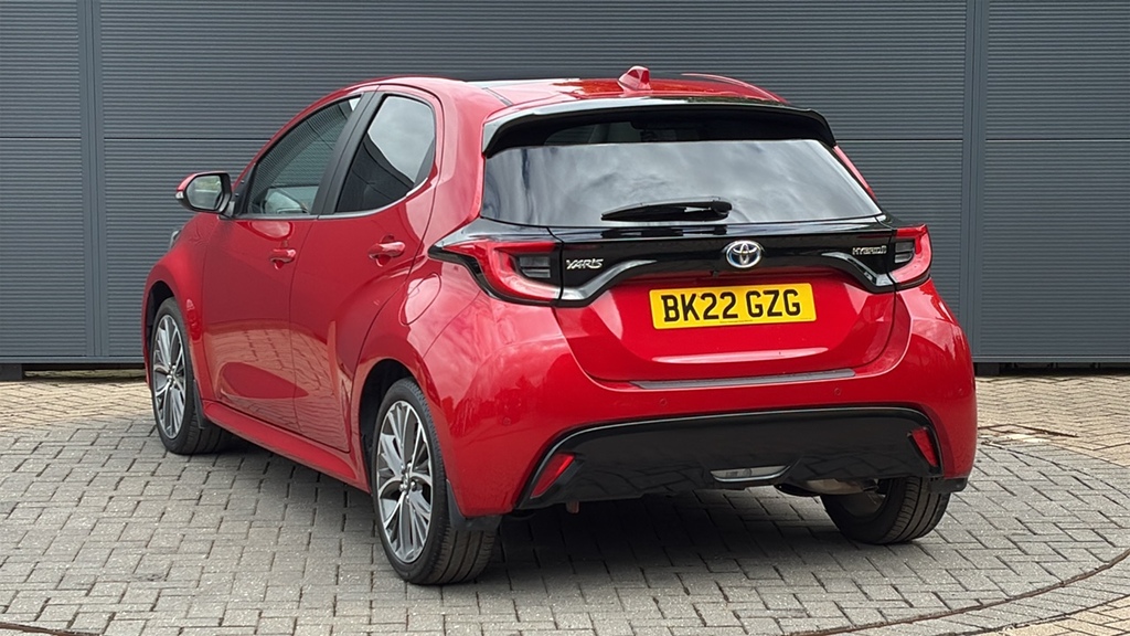 Toyota Yaris 1.5 Hybrid Excel Cvt 116 Ps BK22GZG Red #3