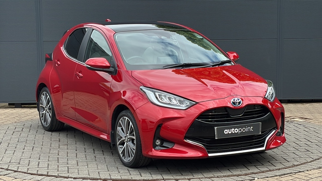 Toyota Yaris 1.5 Hybrid Excel Cvt 116 Ps Red
