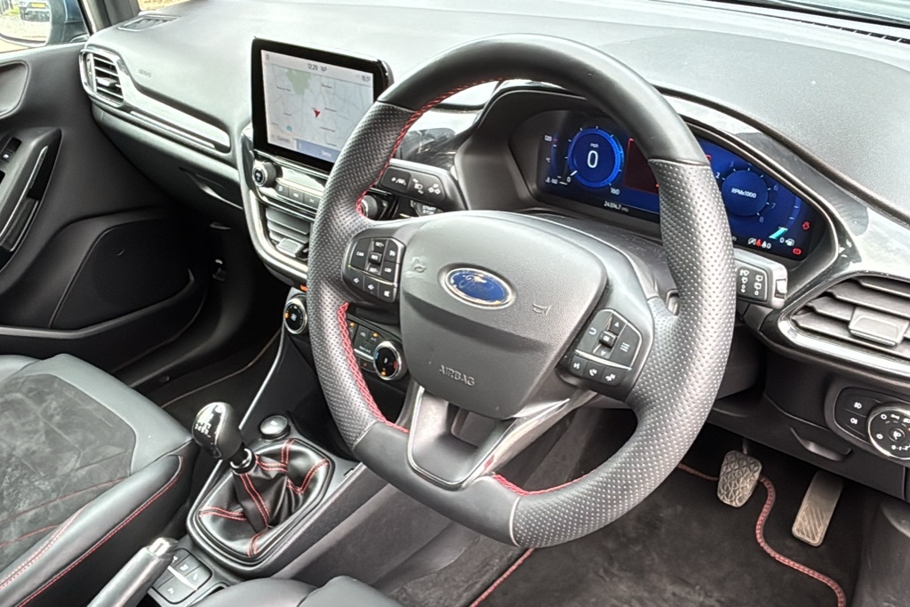 Ford Fiesta 1.0 Ecoboost Hybrid Mhev 125 St-line X Edition EA72PXF Blue #6