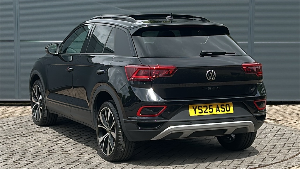 Volkswagen T-Roc 1.5 Tsi Style Design Dsg 150 Ps YS25ASO Black #3