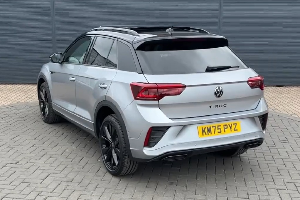 Volkswagen T-Roc 1.5 Tsi Black Edition Plus Dsg 150 Ps KM75PYZ Black #3