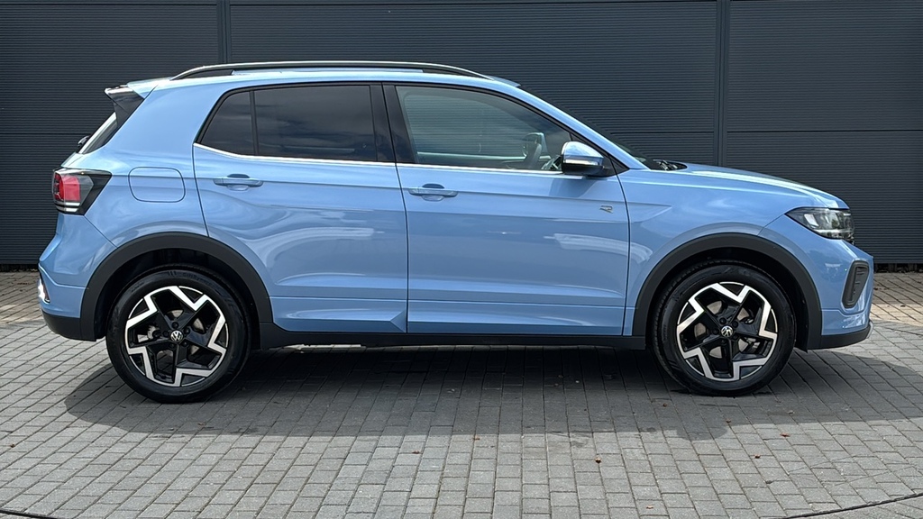Volkswagen T-Cross 1.0 Tsi 115 R-line Dsg 115 Ps FG75BXH Blue #4
