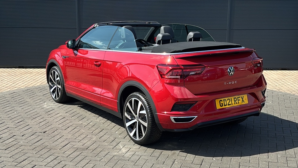 Volkswagen T-Roc 1.5 Tsi R-line Dsg 150 Ps GD21RFX Red #3