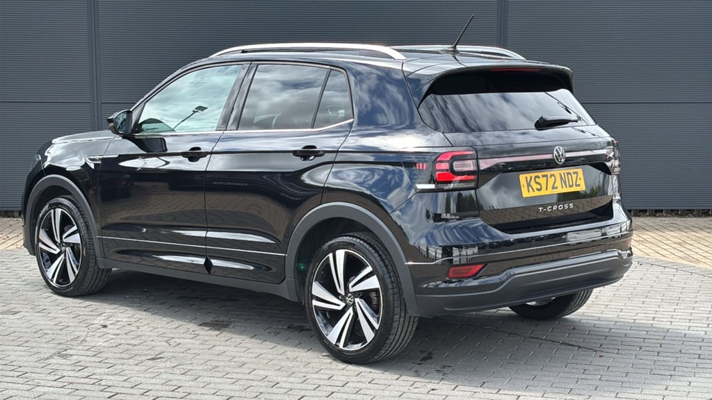 Volkswagen T-Cross 1.0 Tsi 110 R-line 110 Ps KS72NDZ Black #3