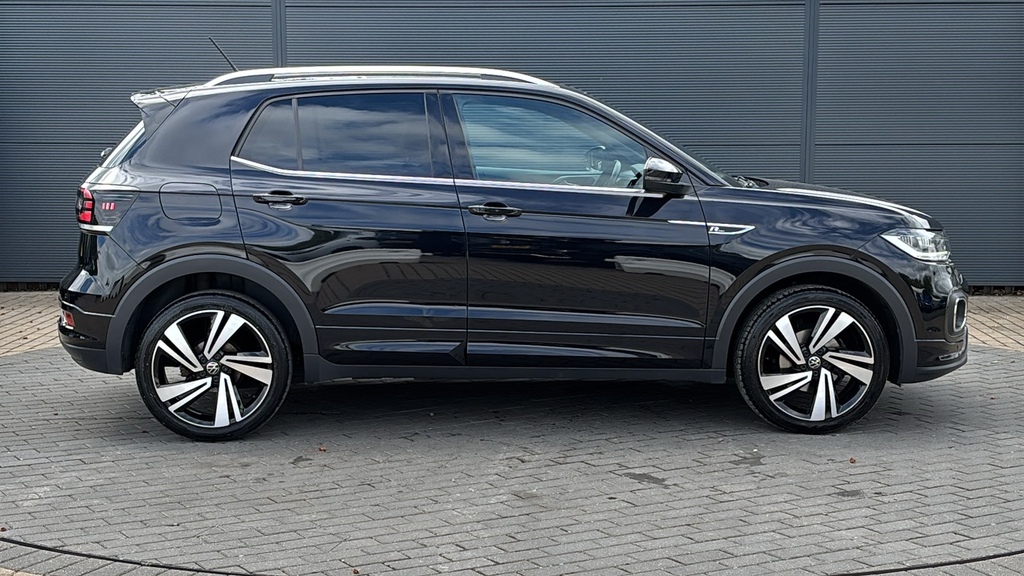 Volkswagen T-Cross 1.0 Tsi 110 R-line 110 Ps KS72NDZ Black #4