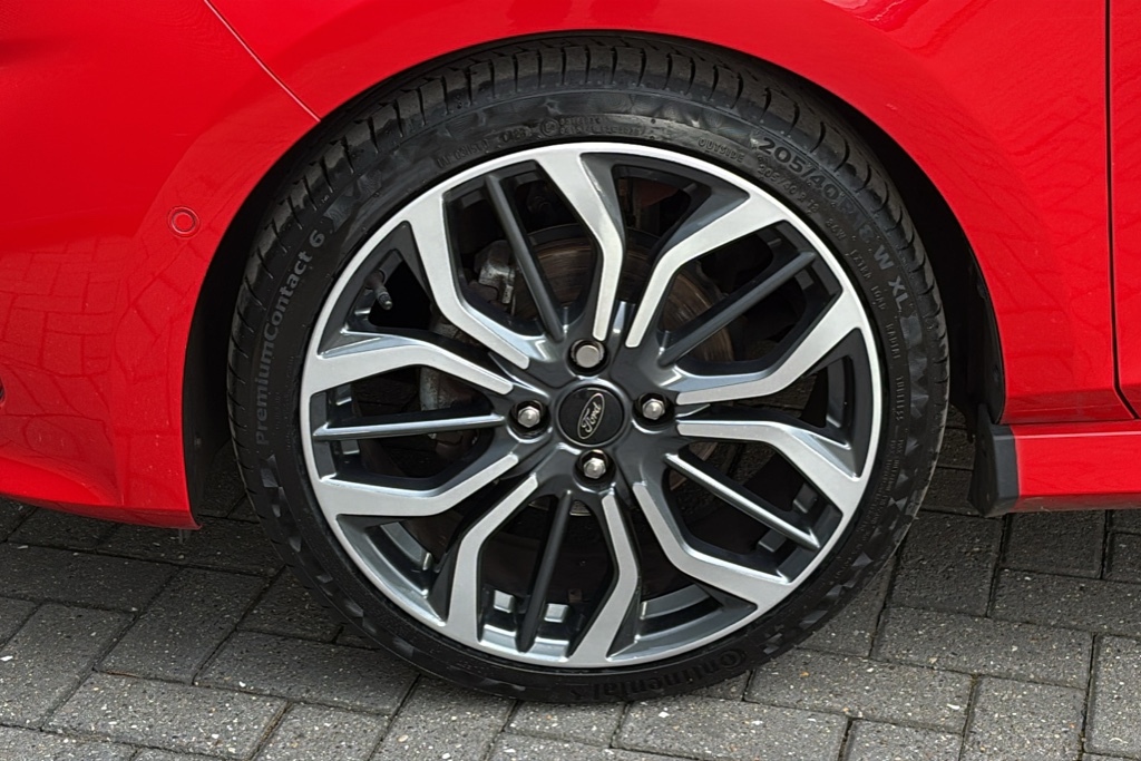 Ford Fiesta 1.0 Ecoboost Hybrid Mhev 125 St-line X Edition AP72WBY Red #5