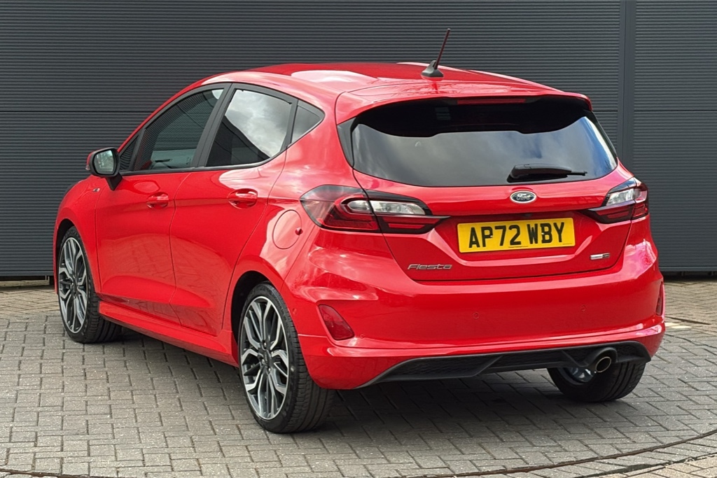 Ford Fiesta 1.0 Ecoboost Hybrid Mhev 125 St-line X Edition AP72WBY Red #3