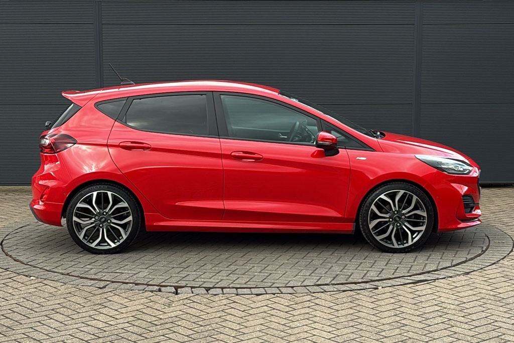 Ford Fiesta 1.0 Ecoboost Hybrid Mhev 125 St-line X Edition AP72WBY Red #4