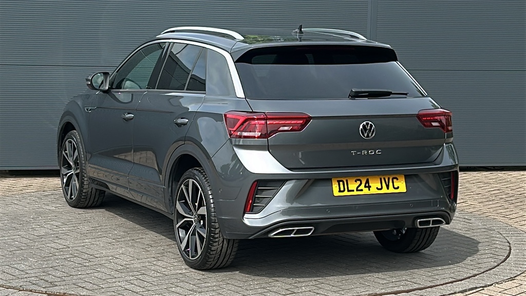 Volkswagen T-Roc 1.5 Tsi R-line Dsg 150 Ps DL24JVC Grey #3