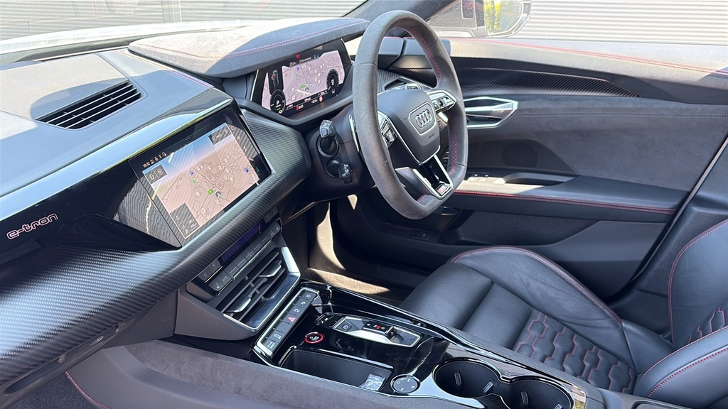 Audi E-tron 475Kw Quattro 93Kwh Carbon Vorsprung 646 GX71XOA Silver #2