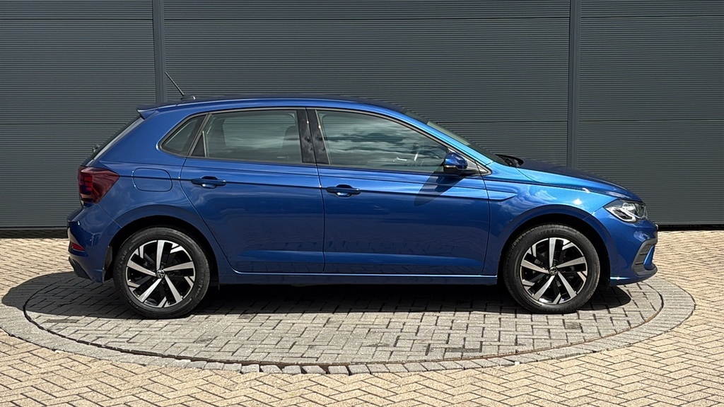 Volkswagen Polo 1.0 Tsi Life Dsg 95 Ps FD23KVY Blue #4