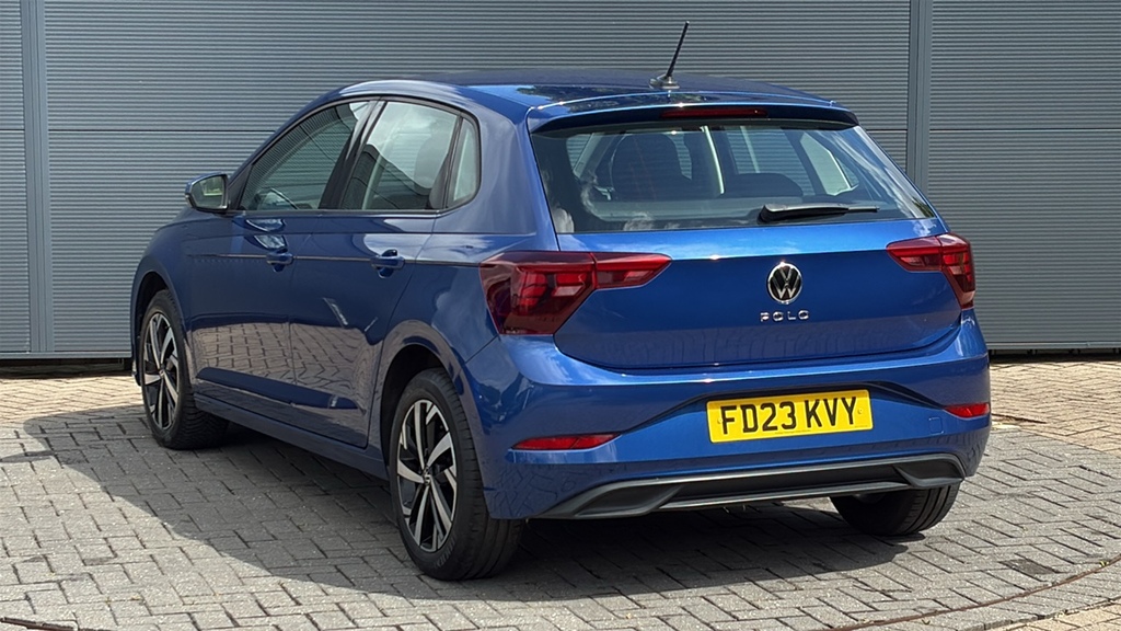 Volkswagen Polo 1.0 Tsi Life Dsg 95 Ps FD23KVY Blue #3