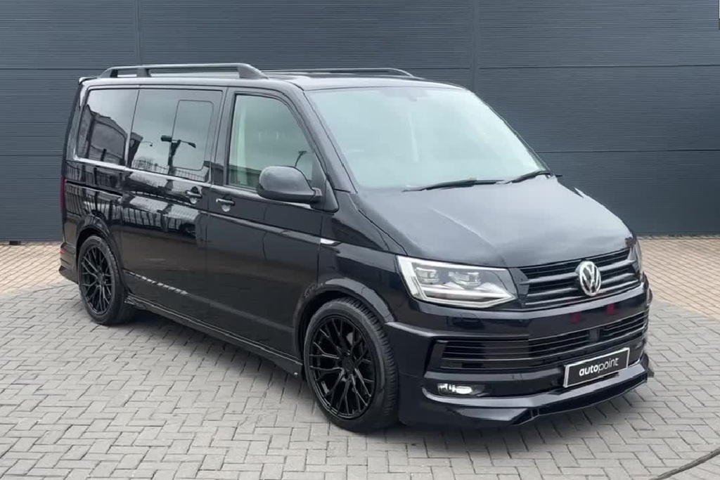 Volkswagen Transporter 2.0 Bitdi Bmt 204 Highline Kombi Van Dsg 204 Ps Black