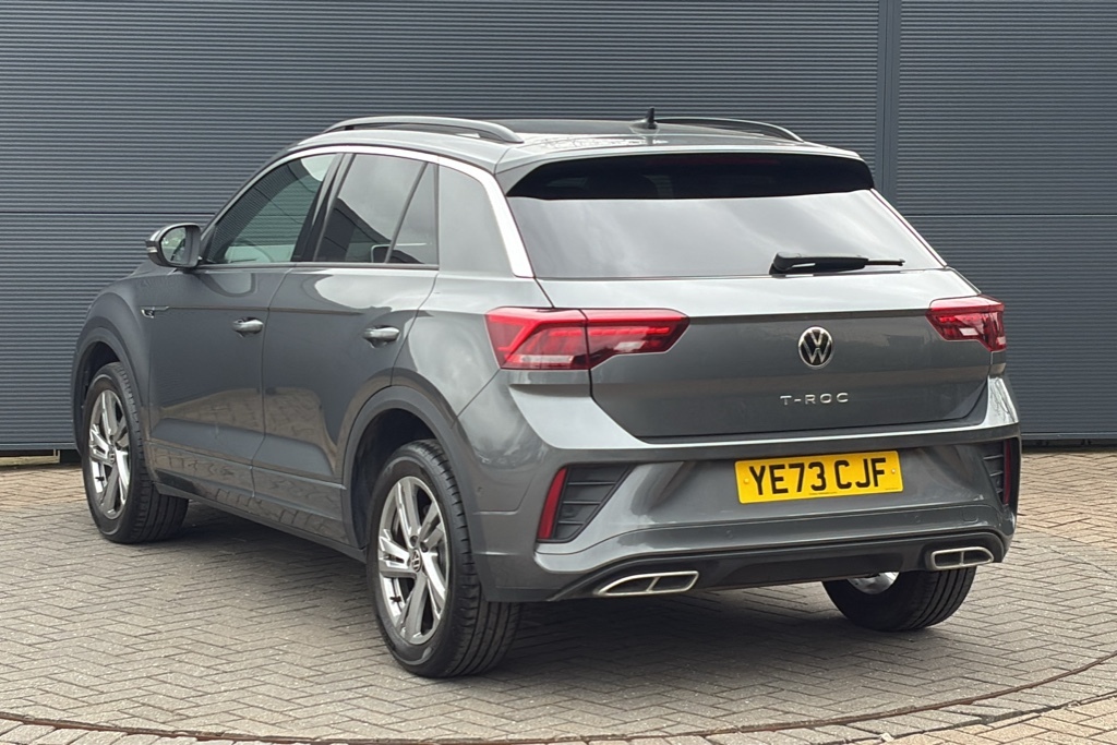 Volkswagen T-Roc 1.5 Tsi R-line 150 Ps YE73CJF Grey #3