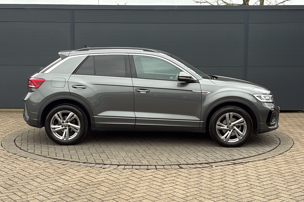 Volkswagen T-Roc 1.5 Tsi R-line 150 Ps YE73CJF Grey #4