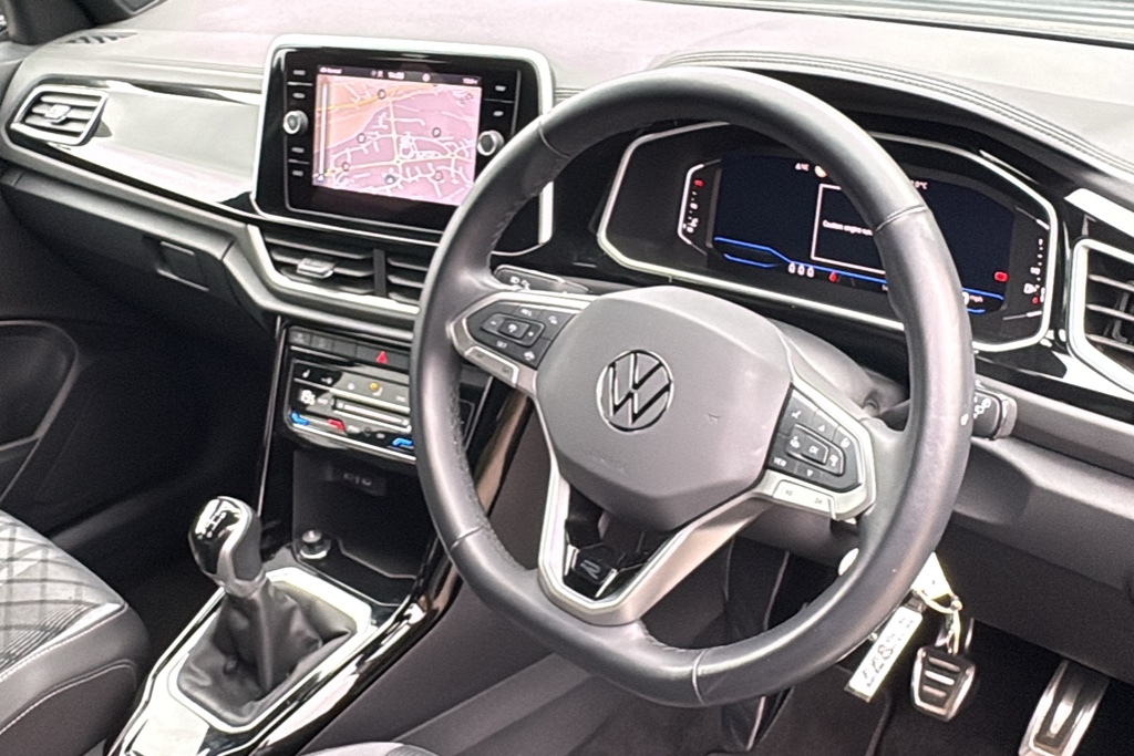 Volkswagen T-Roc 1.5 Tsi R-line 150 Ps YE73CJF Grey #6