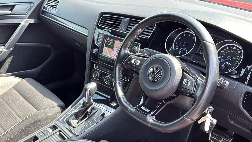 Volkswagen Golf 2.0 Tsi R Dsg Nav 300 Ps VA66BXO Red #6