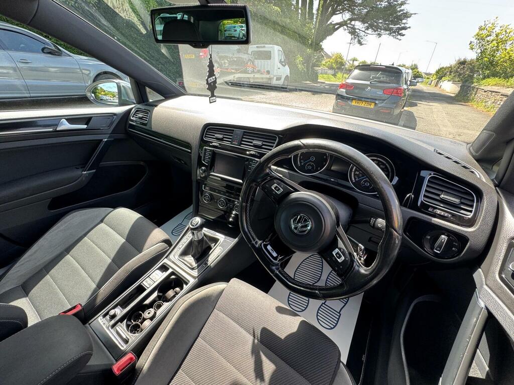 Volkswagen Golf Hatchback 2.0 Tsi Bluemotion Tech R 4Motion Euro 6 HJ64UYA White #6