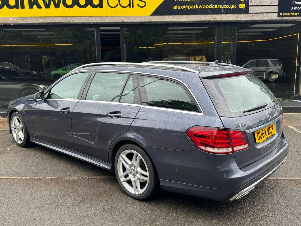 Mercedes-Benz E Class Estate 2.1 E220 Cdi Amg Sport G-tronic Euro 5 S OU64WCY Blue #5
