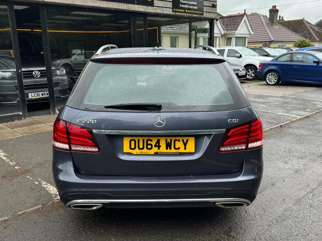 Mercedes-Benz E Class Estate 2.1 E220 Cdi Amg Sport G-tronic Euro 5 S OU64WCY Blue #6