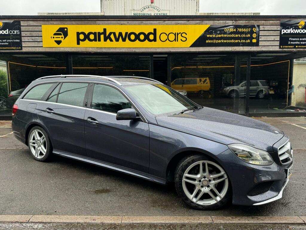 Mercedes-Benz E Class Estate 2.1 E220 Cdi Amg Sport G-tronic Euro 5 S Blue