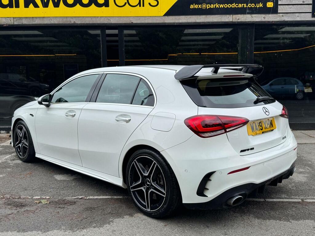 Mercedes-Benz A Class Hatchback 2.0 A35 Amg Premium Spds Dct 4Matic Eu WA19XHN White #4
