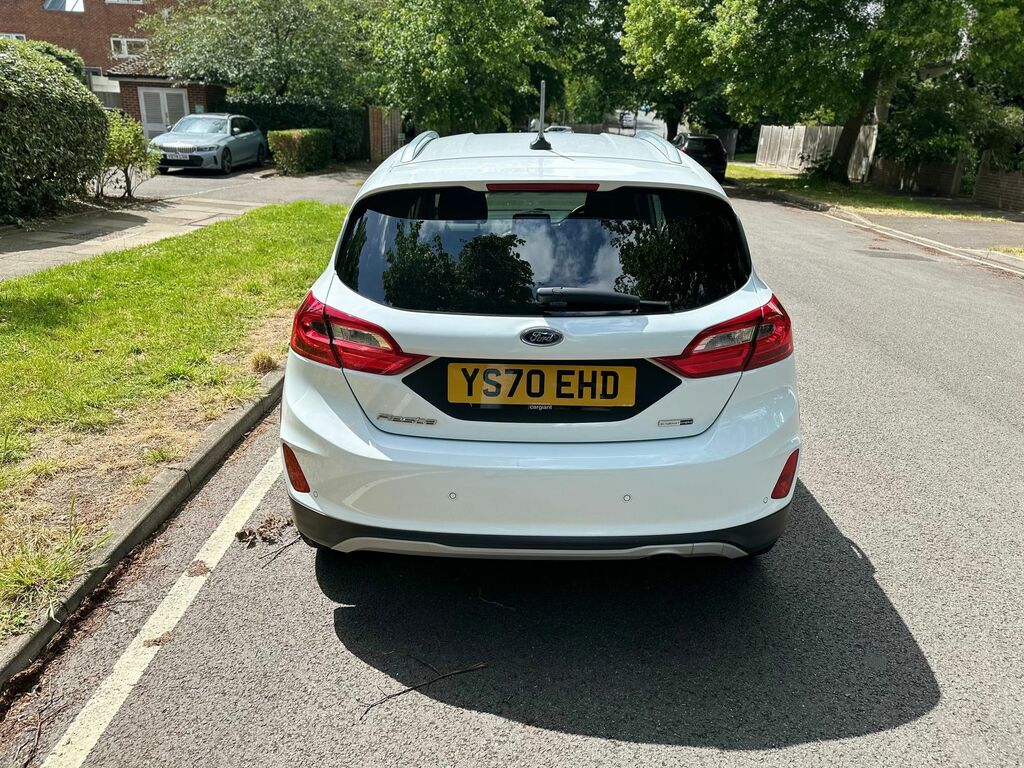 Ford Fiesta 1.0T Ecoboost Mhev Active X Edition Hatchback YS70EHD White #3