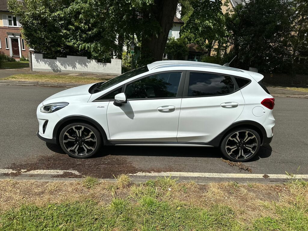 Ford Fiesta 1.0T Ecoboost Mhev Active X Edition Hatchback YS70EHD White #2