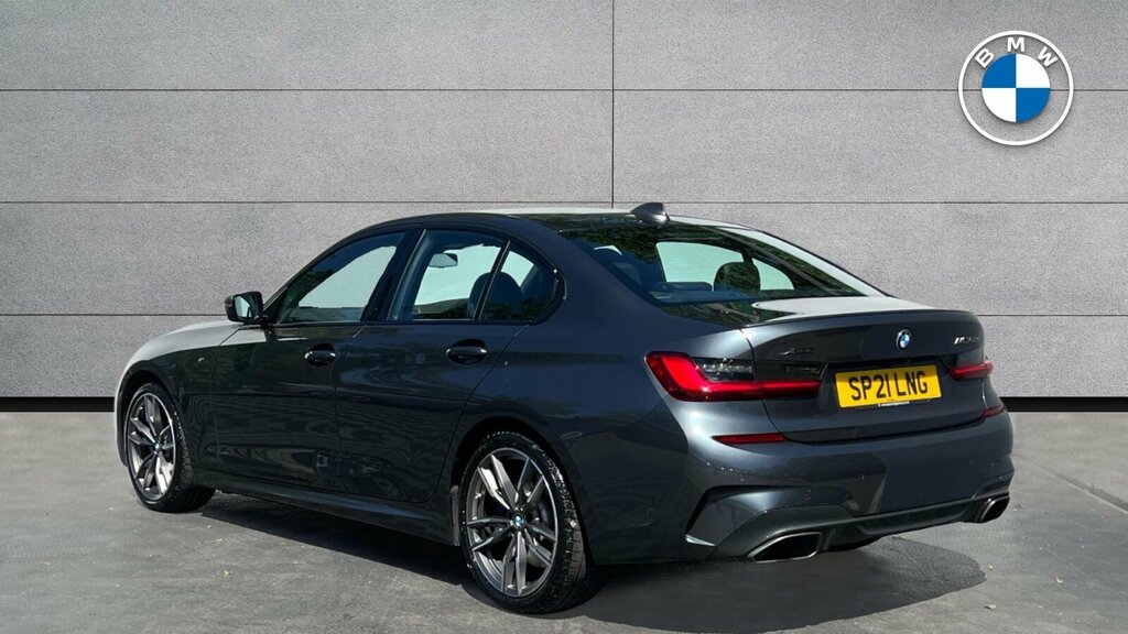 BMW 3 Series M340d Xdrive Saloon SP21LNG Grey #4