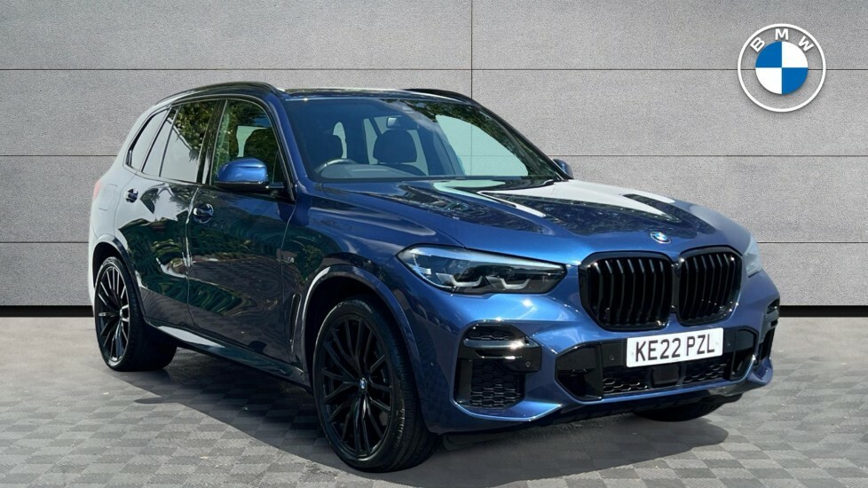 BMW X5 X5 Xdrive30d M Sport KE22PZL Blue #2