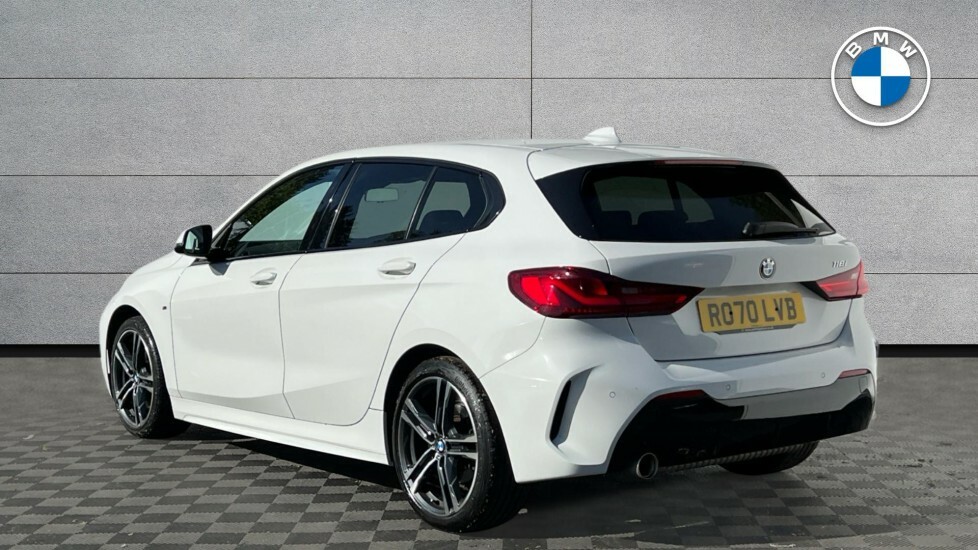 BMW 1 Series 118I M Sport RO70LVB White #3