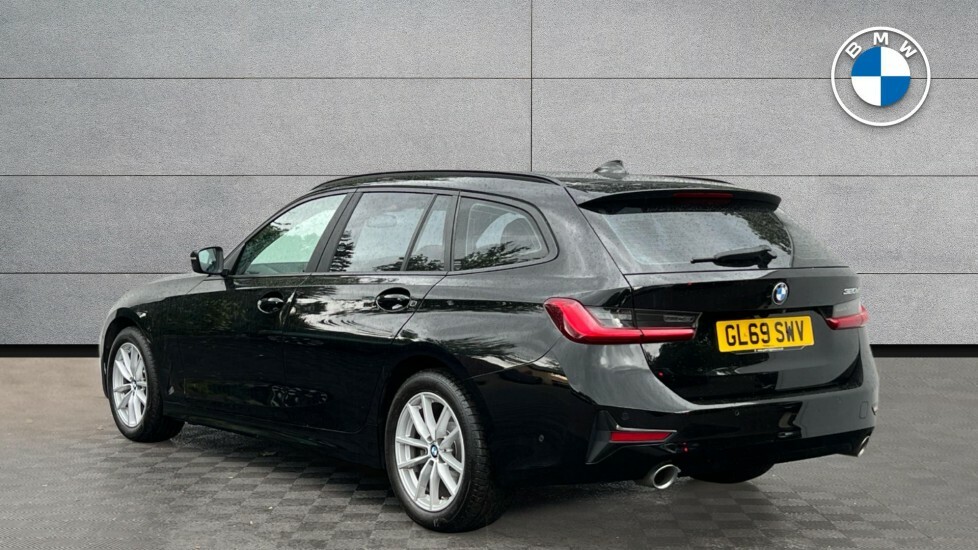 BMW 3 Series 320D Se Touring GL69SWV Black #3