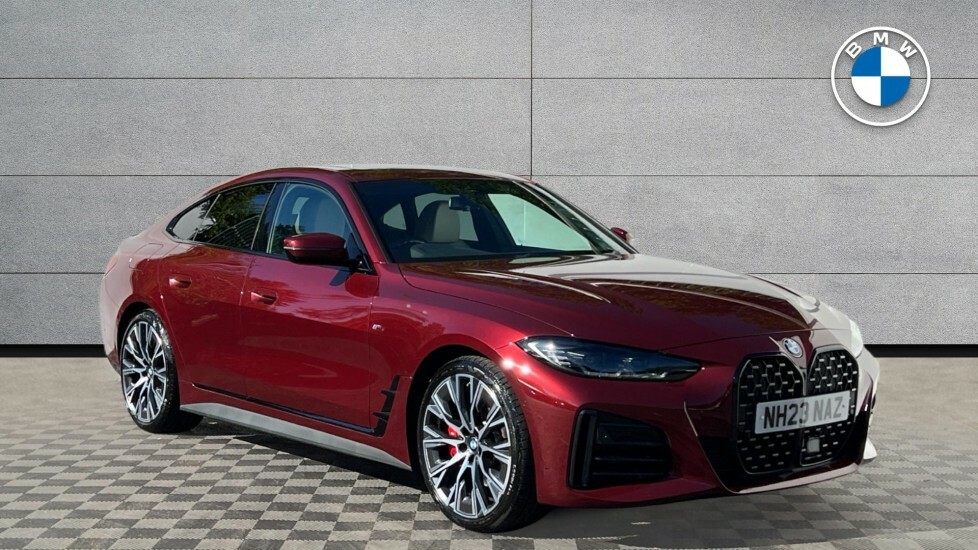 BMW 4 Series Gran Coupe 420I M Sport Pro Edition Gran Coupe Red