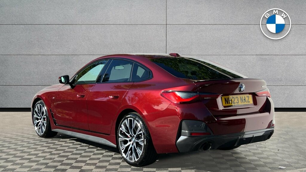 BMW 4 Series Gran Coupe 420I M Sport Pro Edition Gran Coupe Red #3