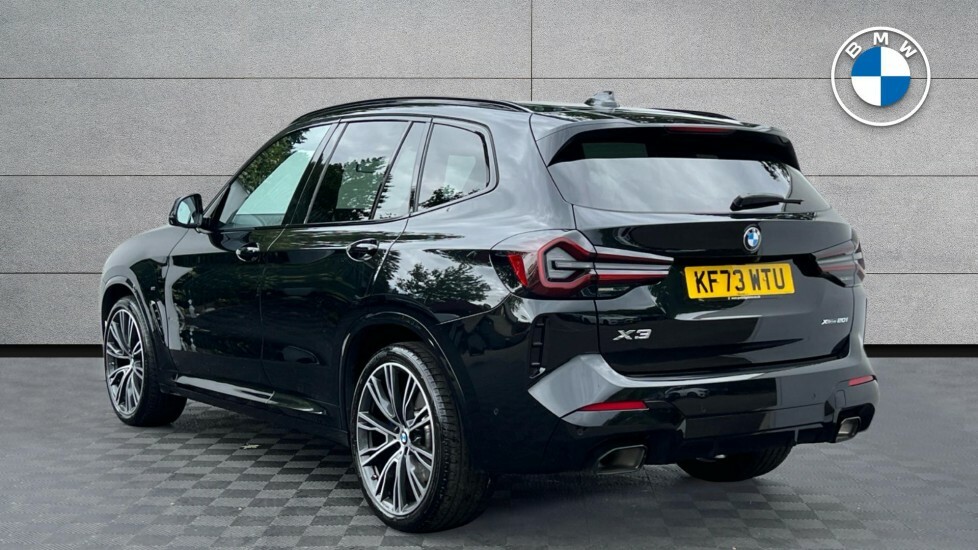 BMW X3 X3 Xdrive20i M Sport KF73WTU Black #3