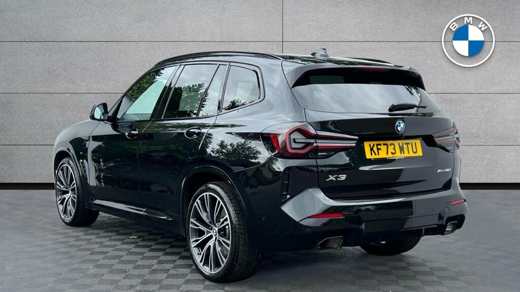 BMW X3 X3 Xdrive20i M Sport KF73WTU Black #4