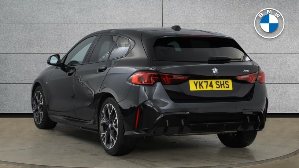 BMW 1 Series 120 M Sport YK74SHS Black #4