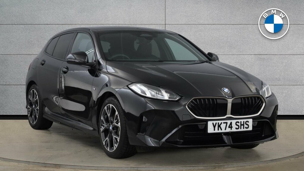 BMW 1 Series 120 M Sport YK74SHS Black #2